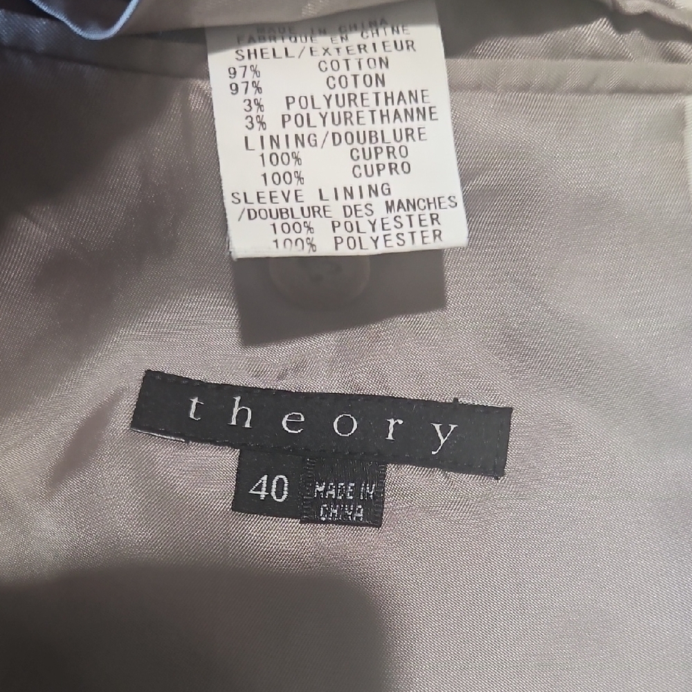 Theory Light Gray Jacket - image 8
